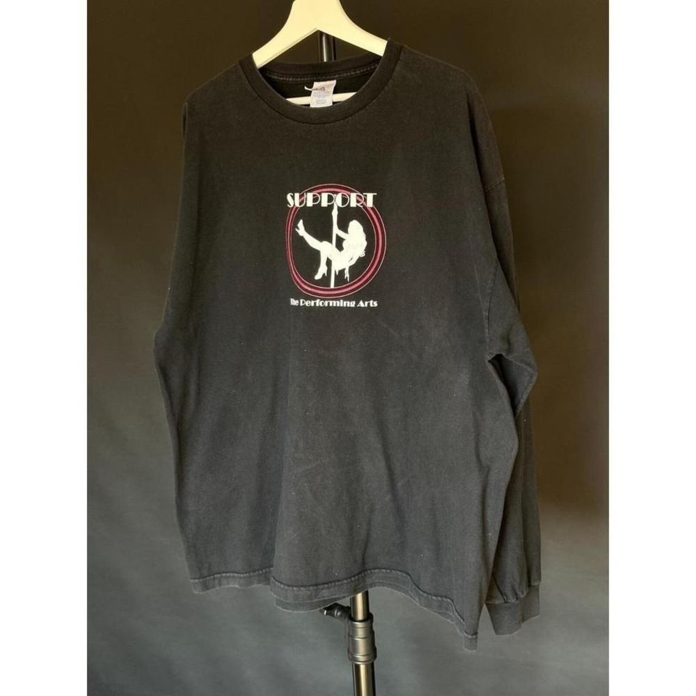 Support Strippers Long‎ Sleeve Crewneck Strippers Lives Matter XXL